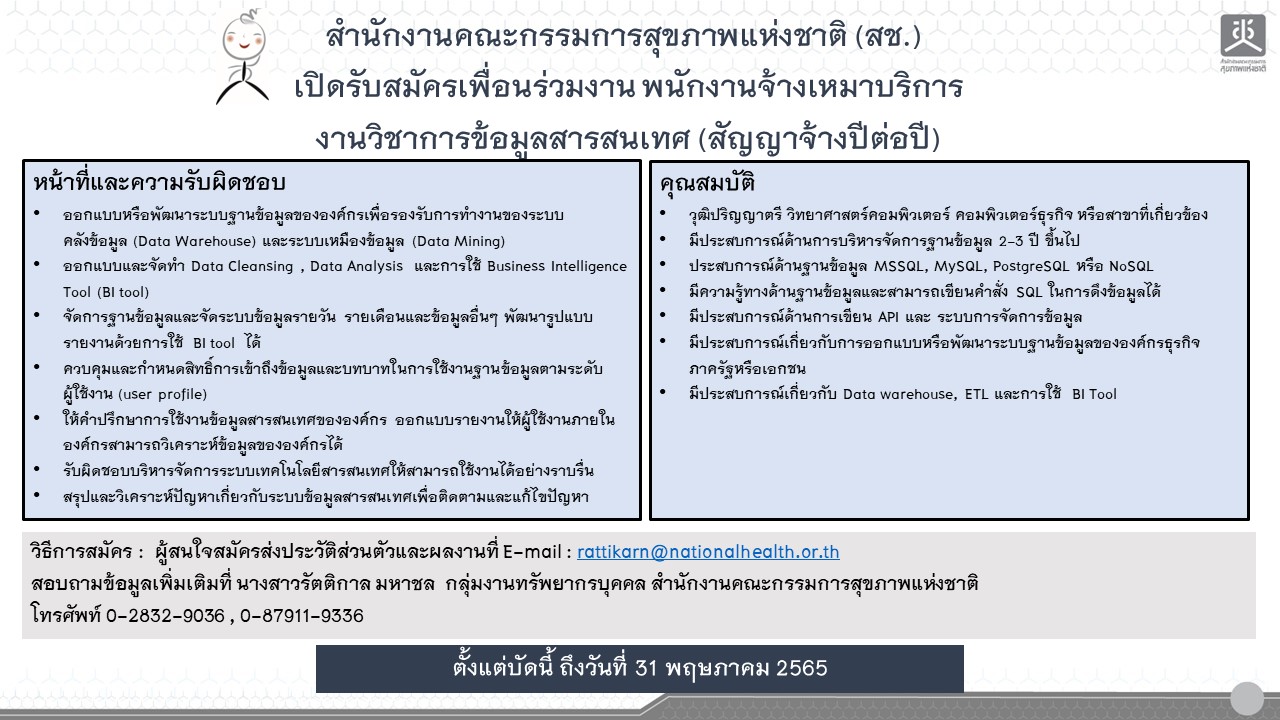 รับสมัครพนักงาน