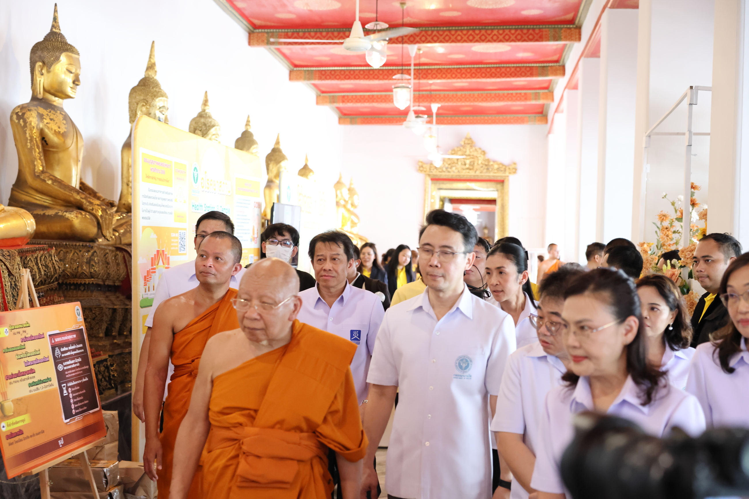 สช. ร่วมสานพลังสร้างเสริมสุขภาพพระสงฆ์