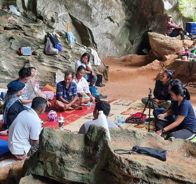 แหล่งขุดพบโบราณคดี เขาถ้ำแรด