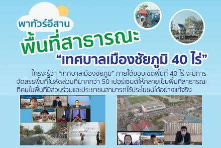 เริ่มเปิดตำราพื้นที่สาธารณะ